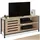 Tectake Galway TV-Board 110 x 41,5 x 50,5 cm Braun Holzwerkstoff
