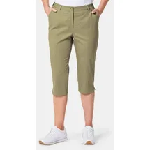 GOLDNER Sportive Caprihose Grün 38