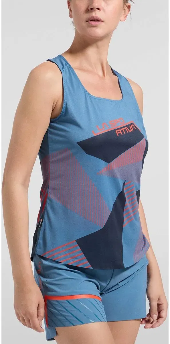 La Sportiva Comp Tank Women cherry tomato/moonlight (R22B44) L