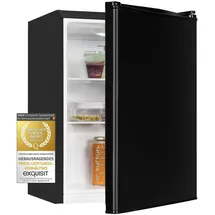 Exquisit KB60-V-090E Kühlschrank 52 l 620 mm hoch Schwarz