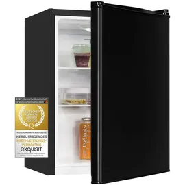 Exquisit KB60-V-090E Kühlschrank 52 l 620 mm hoch Schwarz