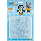 Hama 8106 - Maxi Stiftplatten 2er Set Pinguin und Kaninchen