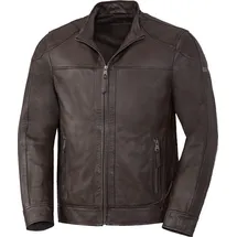 Ross & Cole Lederjacke Dunkelbraun 60