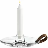 Holmegaard Kerzenständer Design with Light Glas Transparent