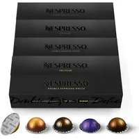 NESPRESSO VERTUO Espresso & Double Espresso Auswahl 50 Kaffeekapseln
