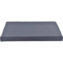 neu.haus [neu.haus] Palettenkissenbezug 120x80x10cm Dunkelgrau In- & Outdoor Palettenkissen Schaumstoff Sitzkissen Bezug Palettenpolster - Dunkelgrau