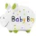 kcg - das markenschwein Spardose Baby Boy 12,5 x 9 cm Keramik Weiß