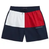 Tommy Hilfiger Medium Drawstring Badeshorts Blau 152/158