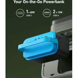 Anker A17B5011, Akku, Schwarz, Blau, 1 Stück(e)