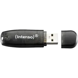 Intenso Speicherstick USB 2.0 Rainbow Line 16GB Schwarz
