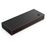 Lenovo ThinkPad USB4 Smart Dock 5500 (Fleet-Management) - 8K/60Hz, 4K/144Hz, 2x DP, 1x HDMI, 5x USB-A (10Gbps) 2x USB-C, Gbit-LAN, 100W PD 3.1, 135W Netzteil