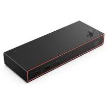 Lenovo ThinkPad USB4 Smart Dock 5500 (Fleet-Management) - 8K/60Hz, 4K/144Hz, 2x DP, 1x HDMI, 5x USB-A (10Gbps) 2x USB-C, Gbit-LAN, 100W PD 3.1, 135W Netzteil