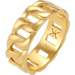 KUZZOI Herren Chunky Chain Look Cool Trend 925 Silber Herrenschmuck   