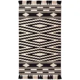 Homescapes KELIM-TEPPICH Dinan handgewebt 90/150 cm