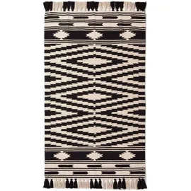 Homescapes KELIM-TEPPICH Dinan handgewebt 90/150 cm,