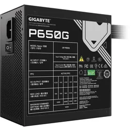 Gigabyte P650G 650W ATX Netzteil, 80+ Gold, PCIe5.1, ATX3.1