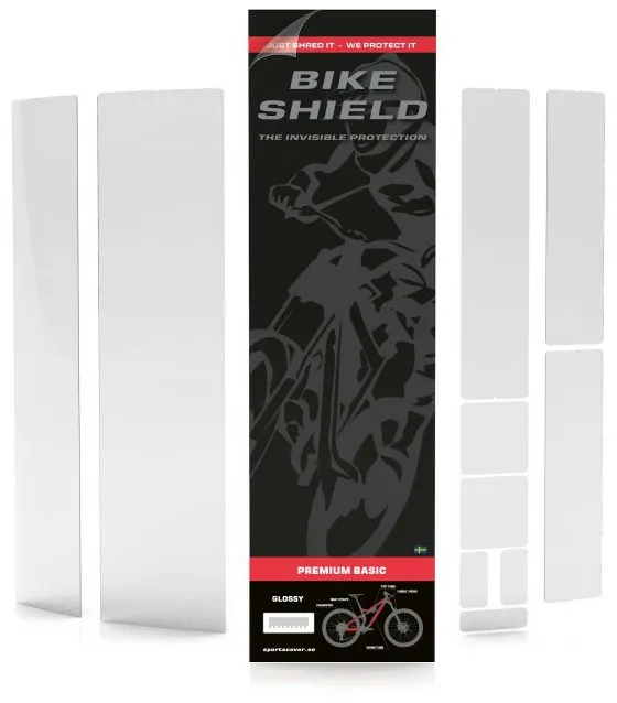 BIKESHIELD Rahmenschutzfolie Premium Basic Komplettset