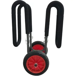 SUP-Transportwagen CRAZY4BOATING "Single", schwarz, TransportwagenB:45cm H:67cm L:47cm, Aluminium, B:45cm H:67cm L:47cm