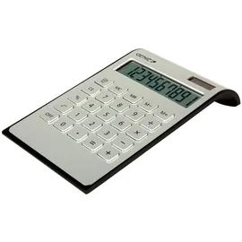 GENIE DD400, Desktop, Einfacher Taschenrechner Schwarz, Silber