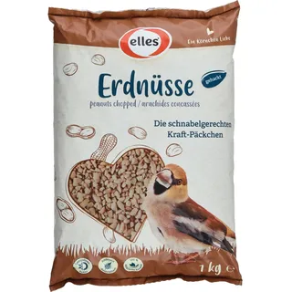 Elles Wildvogelfutter Erdnüsse 1 kg