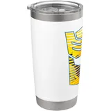 Transformers Bumblebee Stripes Doppelwandiger Edelstahl-Thermobecher