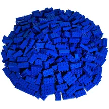 LEGO Classic Bausteine 2x4 100 St. blau 3001