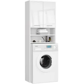 akord furniture factory Waschmaschienenüberschrank 30 x 64 x 180 cm Weiß