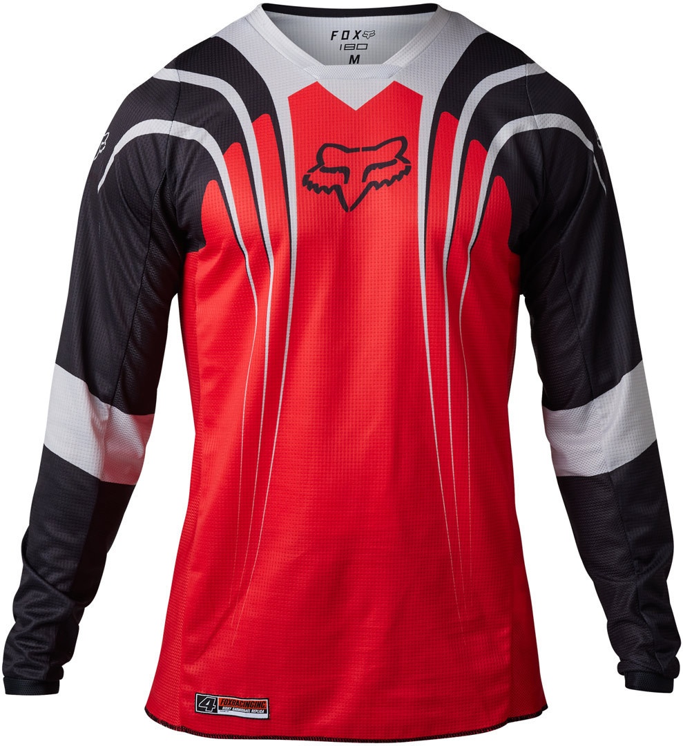 FOX 180 GOAT Strafer Motorcross shirt, rood, XL