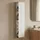 doporro Regal Schmal Weiß 4 Etagen, Schlankes Regal Badezimmer 90 x 20 x 9 cm, Badezimmer Regal aus Metall, Duschregal Wandregal zum Bohren für Dusche & Bad, Reglo-16