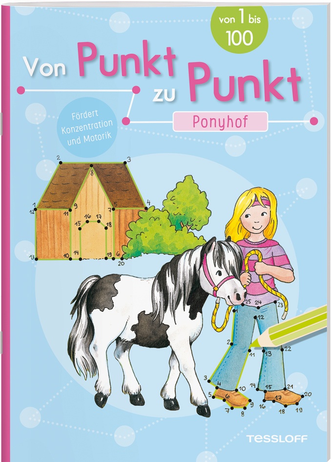 Von Punkt Zu Punkt / Von Punkt Zu Punkt. Ponyhof - Corina Beurenmeister  Kartoniert (TB)