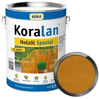 Kora Koralan Holzöl-Spezial 2.5 LTR Pflegeöl Möbelöl Holzschutzöl Terrassenöl