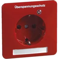Peha Steckdose D 80.6611 ÜS/25 rot