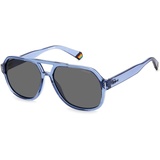 Polaroid Unisex PLD 6193/s Sunglasses, PJP/M9 Blue, 57