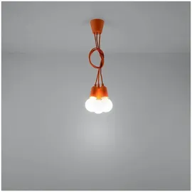 Sollux Diego 3-flg. dimmbar 60 cm orange