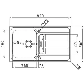 PYRAMIS ATHENA (86X50) 1 1/4B 1D
