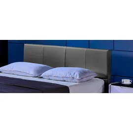 Home Deluxe - LED Bett Asteroid Dunkelgrau, 180 x 200 cm - Inkl. Lattenrost I Polsterbett Design Bett inkl. Beleuchtung - Dunkelgrau