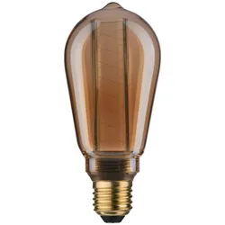 Paulmann Inner Glow Edition LED Kolben Innenkolben Spiralmuster E27 230V 230lm 4W 1800K  Gold 28598