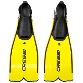 Cressi Unisex Flossen Rondinella, gelb, 43/44, CA181043
