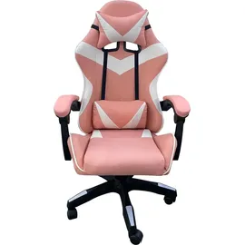 Hti-Living Schreibtischstuhl Krit Pink-Weiß