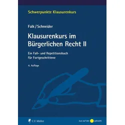 Klausurenkurs im Bürgerlichen Recht II