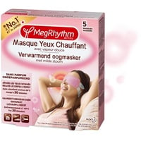 MEGRHYTHM Beheizbare Augenmaske, ohne Duft, Box mit 5 Masken