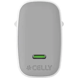 CELLY UPTC1USBC45WCTC, Drinnen, AC, USB, 2 m, Weiß - Weiß