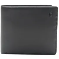 Esquire Logo Geldbörse II Leder 12 cm schwarz