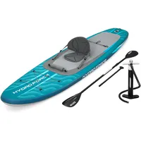 BESTWAY SUP Board Allrounder Komplett Set mit Sitz 335 x 91,5 x 15 cm blau