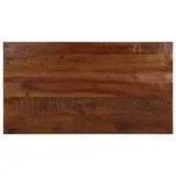 vidaXL Tischplatte 100x70x2,5 cm Rechteckig Altholz Massiv