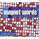 Kylskapspoesi Magnetwörter Englisch (10004)