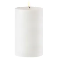 Piffany Uyuni Outdoor LED Stumpenkerze 8,4 x 15 cm weiß