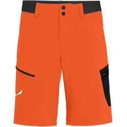 Salewa Wanderhose Short Pedroc Cargo 2 DST Outdoor (wasserabweisend, leicht) kurz rotorange Herren