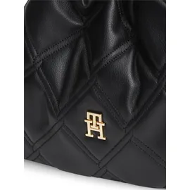 Tommy Hilfiger Feminine Mini Crossover Handtasche Polyurethan Black