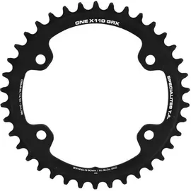 spécialités t.a Grx-2 Kettenblatt 38 Zähne Schwarz